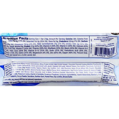 Pure Protein Bar - Chewy Chocolate - Case of 12 - 78 Grams