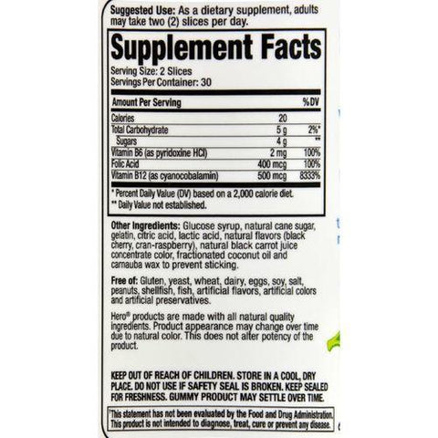 Hero Nutritional Products Slice of Life Energy Boost - 60 Pack