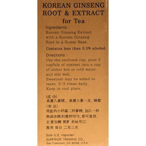 Superior Trading Co. Korean Ginseng Root and Ext - 10 oz