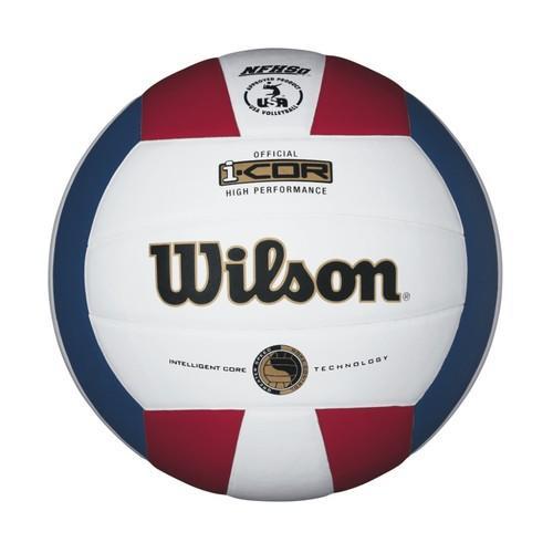 Wilson i-COR High Performance Volleyball Red/White/Blue