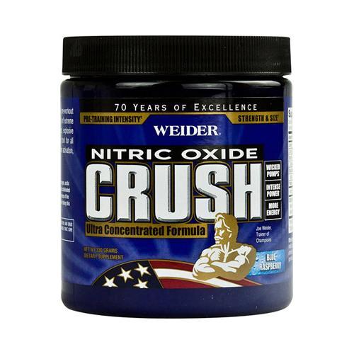 Weider Global Nutrition Crush Pre Workout - Blue Raspberry - 330 Grams