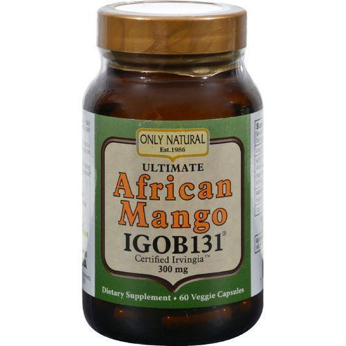 Only Natural African Mango - 300 mg - 60 Vegetarian capsules