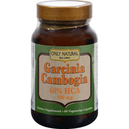 Only Natural Garcinia Cambogia - 500 mg - 60 Vegetarian Capsules