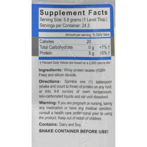 Creative Bioscience Pure Whey Protein - Shaker - 4.9 oz