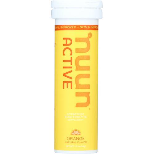 Nuun Hydration Drink Tab - Active - Orange - 10 Tablets - Case of 8