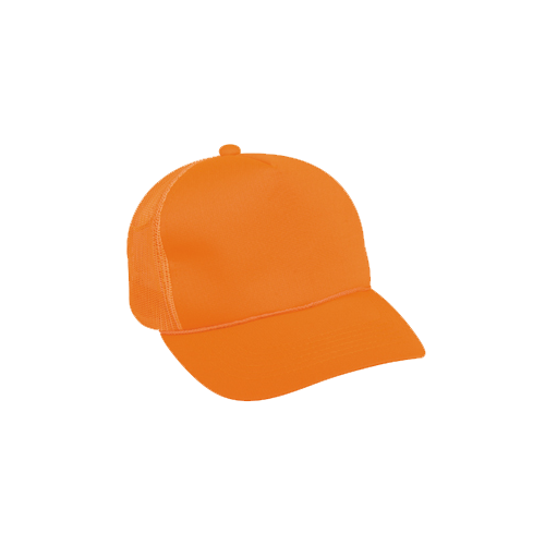 Blaze Orange w/Mesh Back Cap