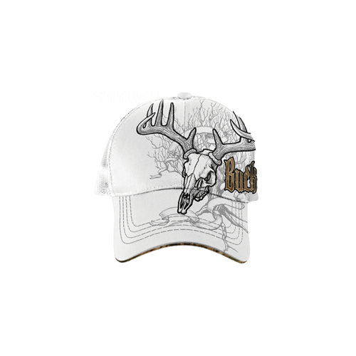 Buckwear Deer Treestand Skull Baseball Cap