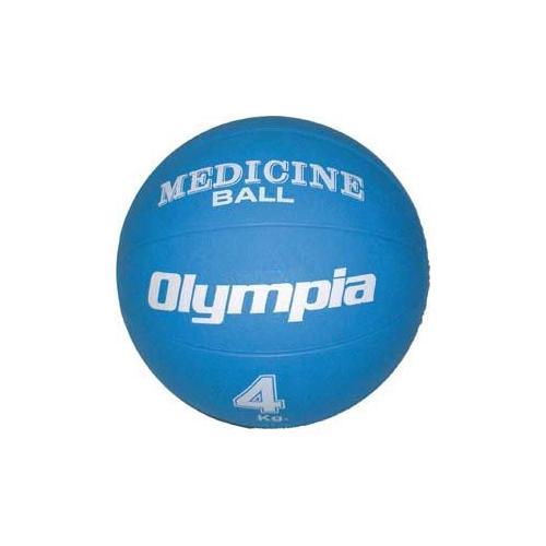 Rubber Medicine Ball - 4K (8-9 lbs.) (blue)