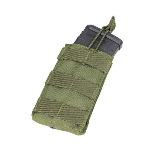 Single M4/M16 Open Top Mag Pouch Color- OD Green