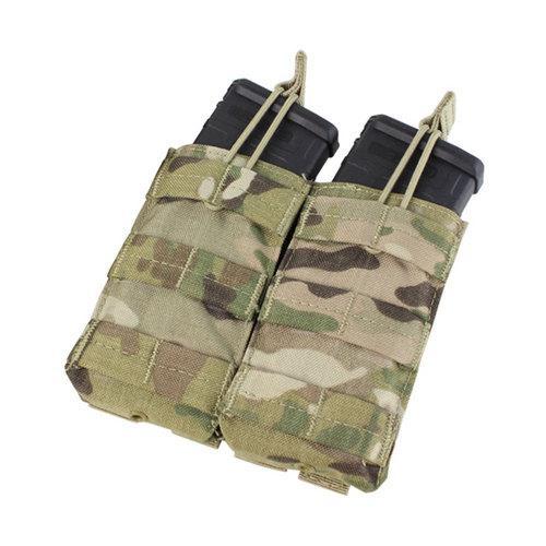 Double M4/M16 Open Top Mag Pouch Color- Multicam