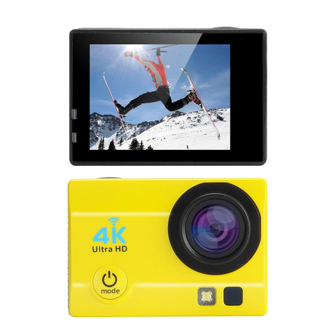 Q3H Waterproof 4K Sports Camera (Yellow)