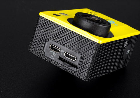 Q3H Waterproof 4K Sports Camera (Yellow)