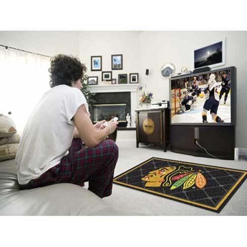 Chicago Blackhawks NHL 4x6 Rug (46x72")"