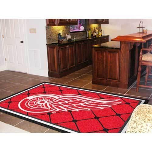 Detroit Red Wings NHL 5x8 Rug (60x92")"