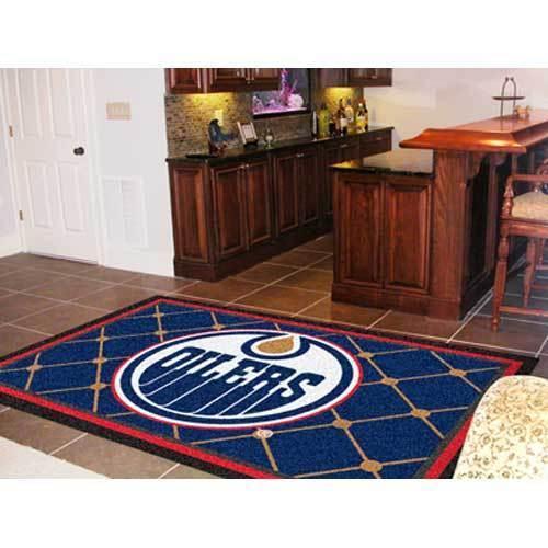 Edmonton Oilers NHL 5x8 Rug (60x92")"