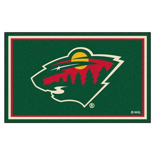 Minnesota Wild NHL 4x6 Rug (46x72")"