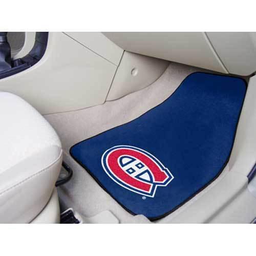 Montreal Canadiens NHL 2-Piece Printed Carpet Car Mats (18x27")"