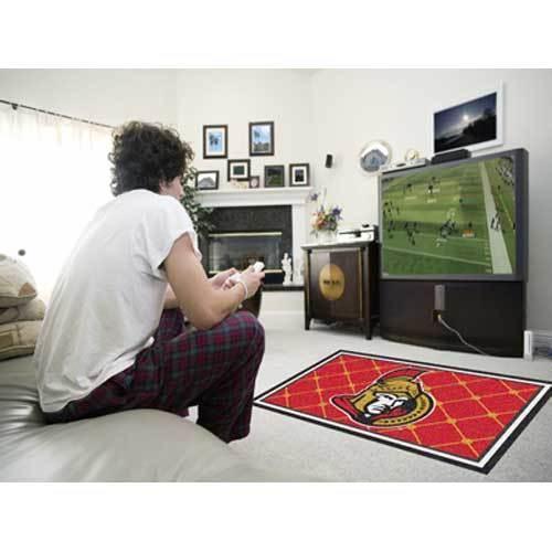 Ottawa Senators NHL 4x6 Rug (46x72")"