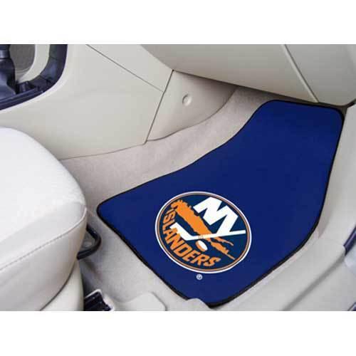 New York Islanders NHL 2-Piece Printed Carpet Car Mats (18x27")"