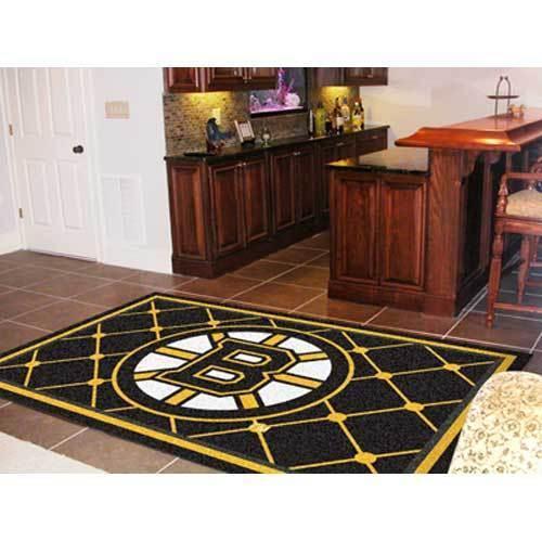 Boston Bruins NHL 5x8 Rug (60x92")"