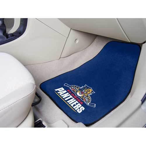 Florida Panthers NHL 2-Piece Printed Carpet Car Mats (18x27")"