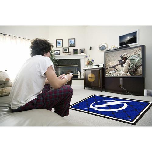 Tampa Bay Lightning NHL 4x6 Rug (46x72")"