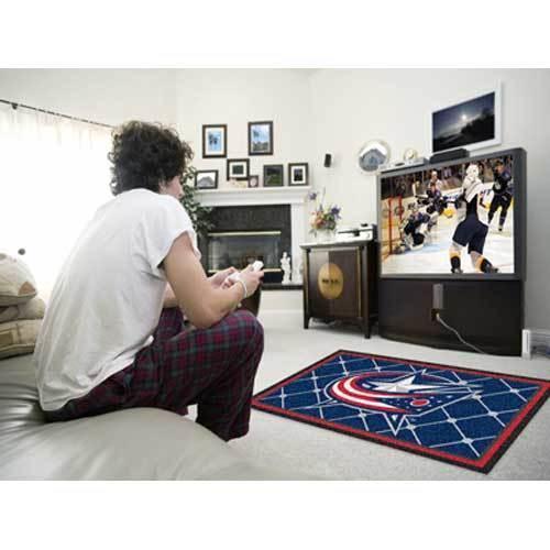 Columbus Blue Jackets NHL 4x6 Rug (46x72")"