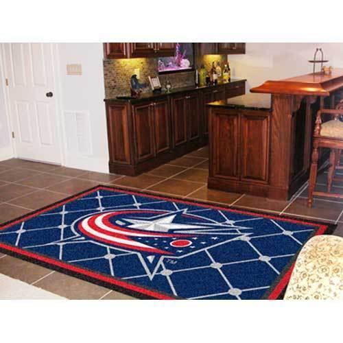 Columbus Blue Jackets NHL 5x8 Rug (60x92")"