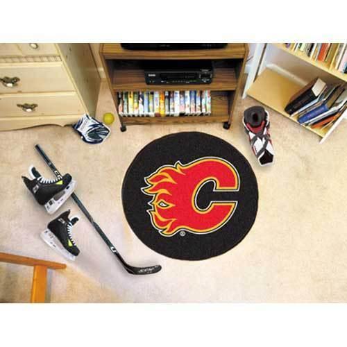 Calgary Flames NHL Puck Mat (29 diameter)"