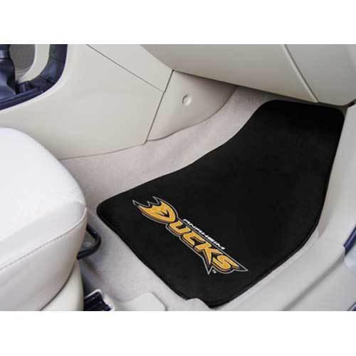 Anaheim Ducks NHL 2-Piece Printed Carpet Car Mats (18x27")"