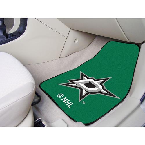 Dallas Stars NHL 2-Piece Printed Carpet Car Mats (18x27")"