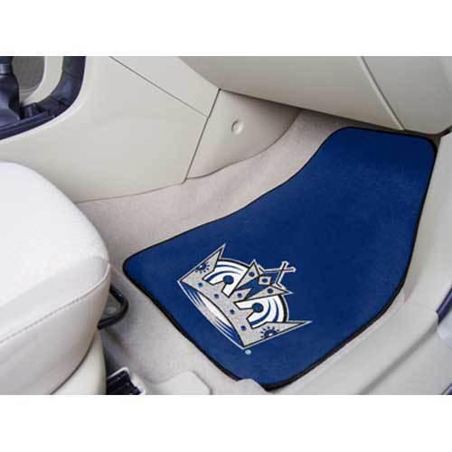 Los Angeles Kings NHL 2-Piece Printed Carpet Car Mats (18x27")"