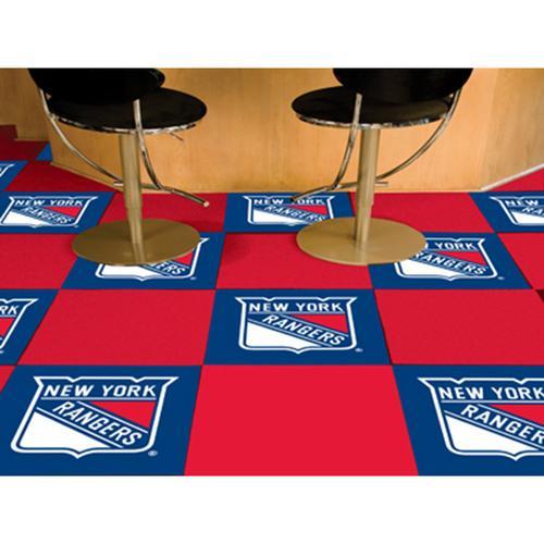 New York Rangers NHL Team Logo Carpet Tiles