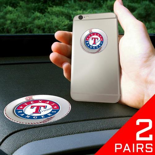 Texas Rangers MLB Get a Grip" Cell Phone Grip Accessory (2 Piece Set)"