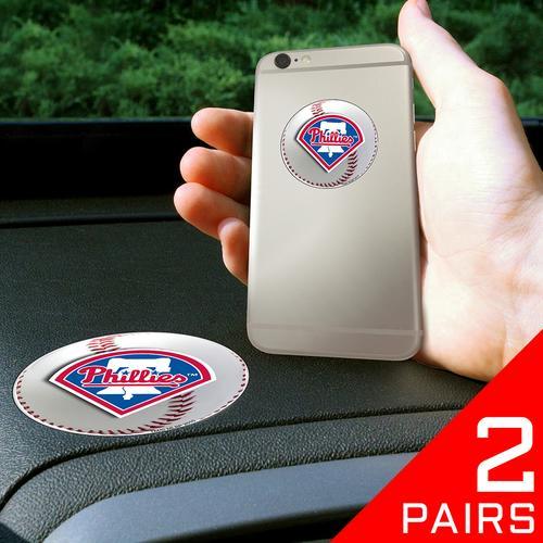 Philadelphia Phillies MLB Get a Grip" Cell Phone Grip Accessory (2 Piece Set)"