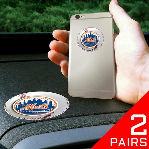 New York Mets MLB Get a Grip" Cell Phone Grip Accessory (2 Piece Set)"