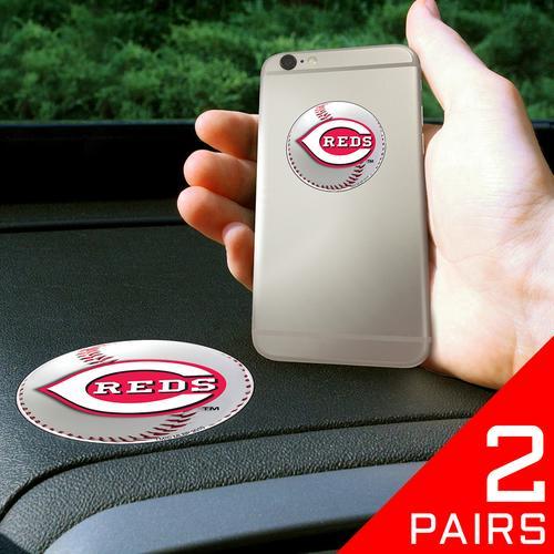 Cincinnati Reds MLB Get a Grip" Cell Phone Grip Accessory (2 Piece Set)"