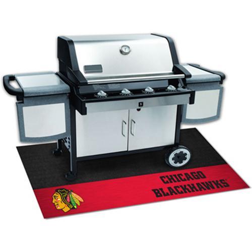 Chicago Blackhawks NHL Vinyl Grill Mat(26x42")"