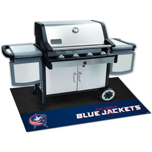 Columbus Blue Jackets NHL Vinyl Grill Mat(26x42")"