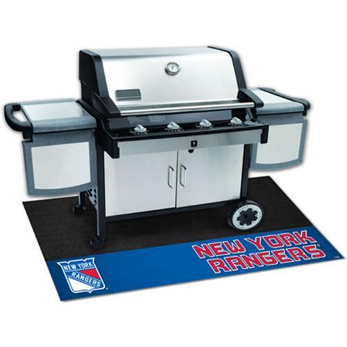 New York Rangers NHL Vinyl Grill Mat(26x42")"