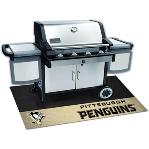 Pittsburgh Penguins NHL Vinyl Grill Mat(26x42")"