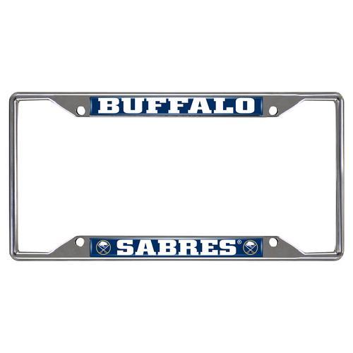 Buffalo Sabres NHL Chrome License Plate Frame