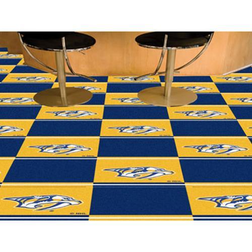 Nashville Predators NHL Team Logo Carpet Tiles