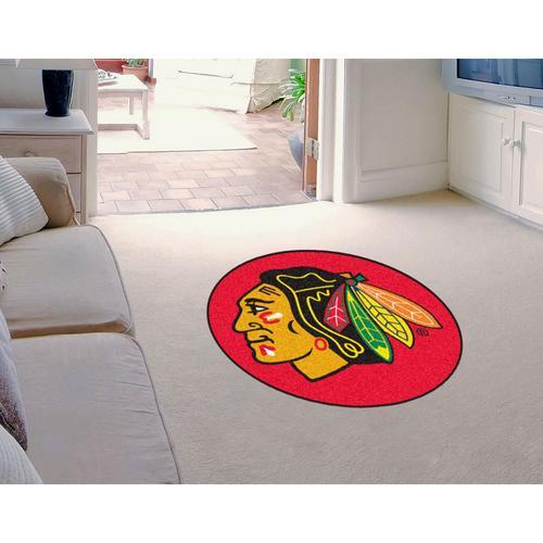 Chicago Blackhawks NHL Puck Mat (29 diameter)"