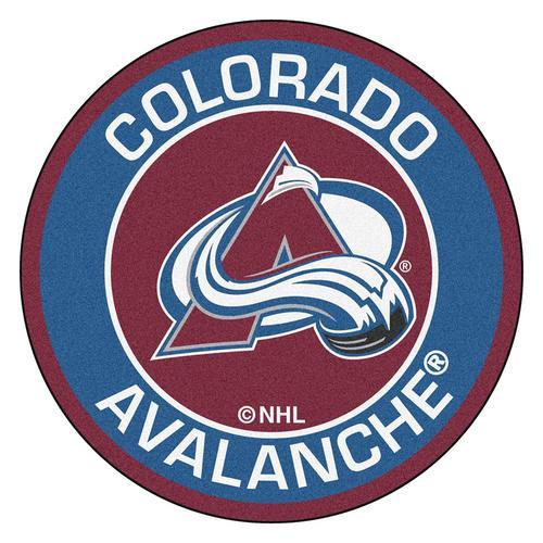 Colorado Avalanche NHL Round Floor Mat (29)"