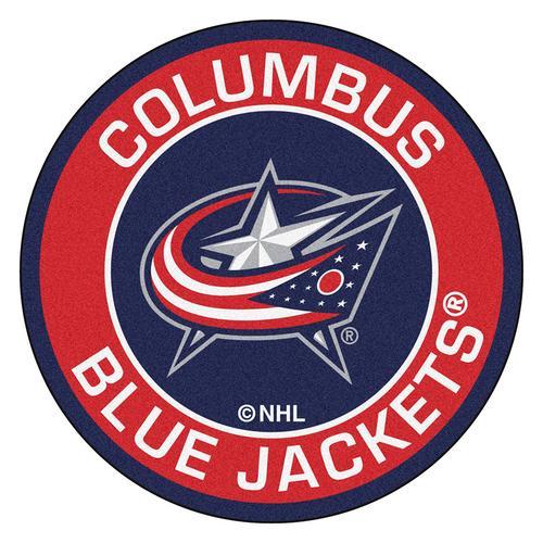 Columbus Blue Jackets NHL Round Floor Mat (29)"