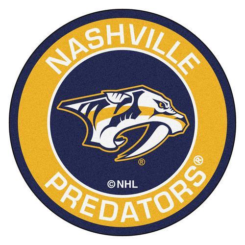 Nashville Predators NHL Round Floor Mat (29)"