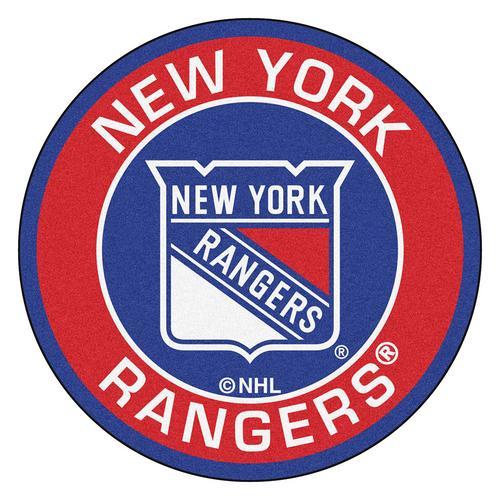 New York Rangers NHL Round Floor Mat (29)"