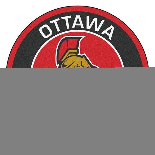 Ottawa Senators NHL Round Floor Mat (29)"