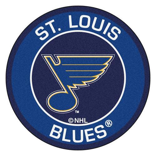 St. Louis Blues NHL Round Floor Mat (29)"